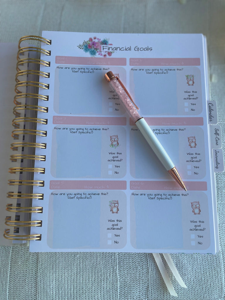 Rose Quartz Crystal Pen - The Sweetest Harvest